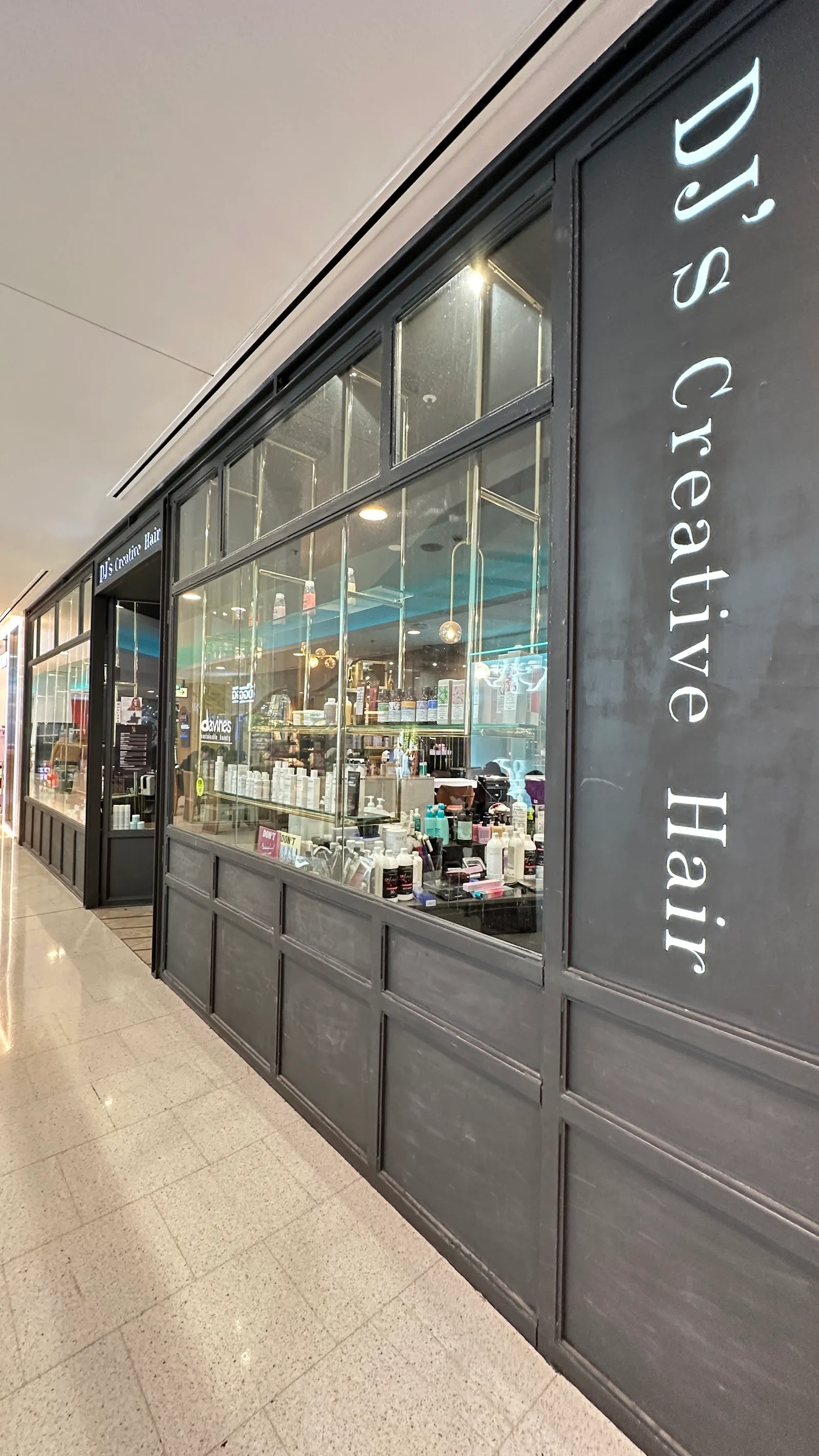 The DJ's Creative Hair shopfront in World Square